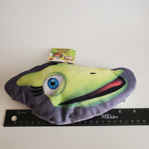 Dinosaur Train Plush Tiny Pteranodon Velociraptor Jim Henson Green 8 Inch - Picture 8 of 8